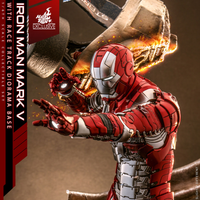 Mô hình Hottoys 1/6 MMS-400 D18 :  Iron-man Mark 5