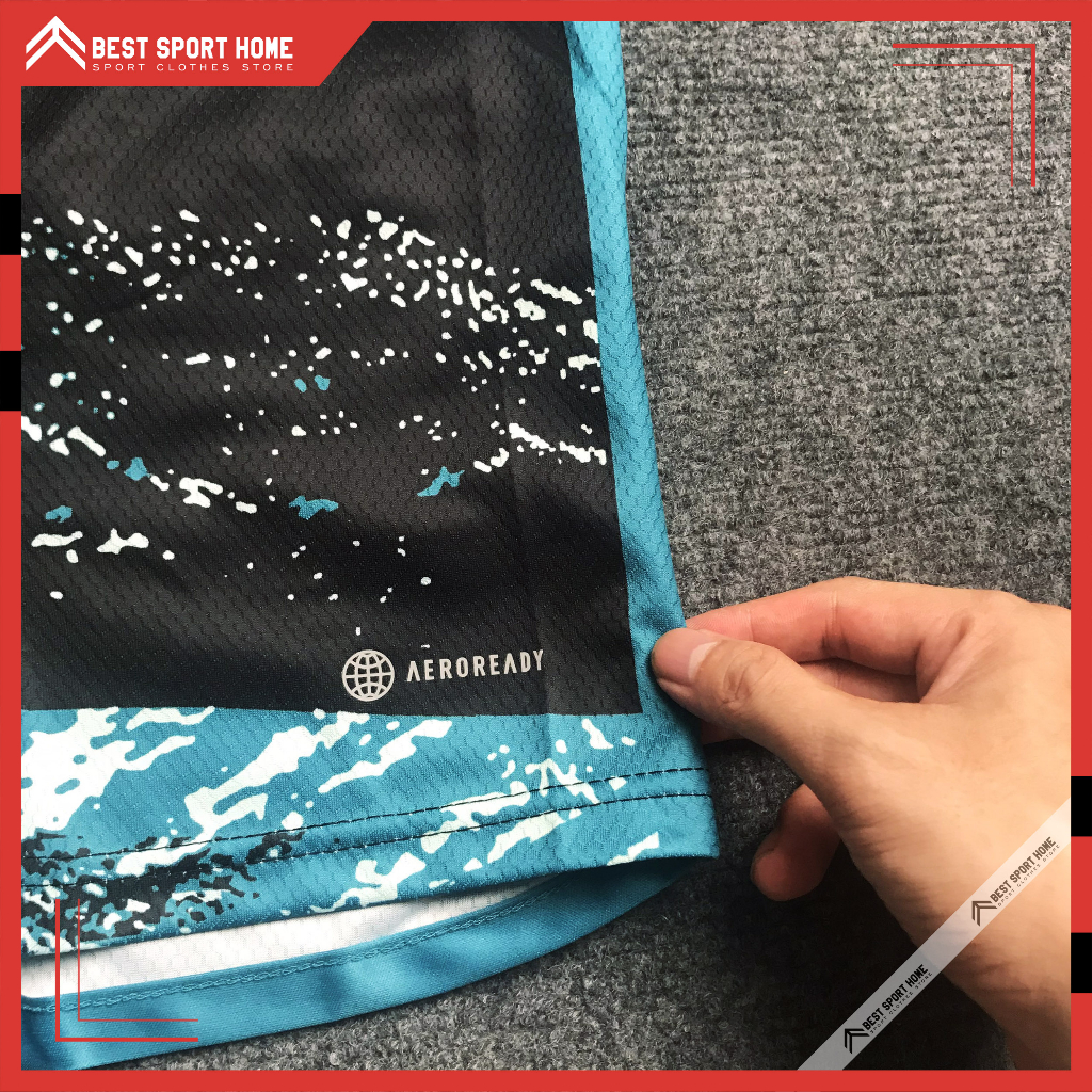 Set quần áo bóng đá Argentina Nữ Logo thêu 2023/24 - Vải Climacool màu xanh đen form Âu - In ấn tên số theo yêu cầu