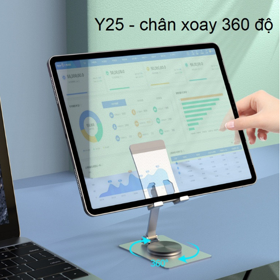 Giá đỡ điện thoại, iPad, iPhone, máy tính bảng tablet hợp kim gấp gọn XP05 Vu Studio
