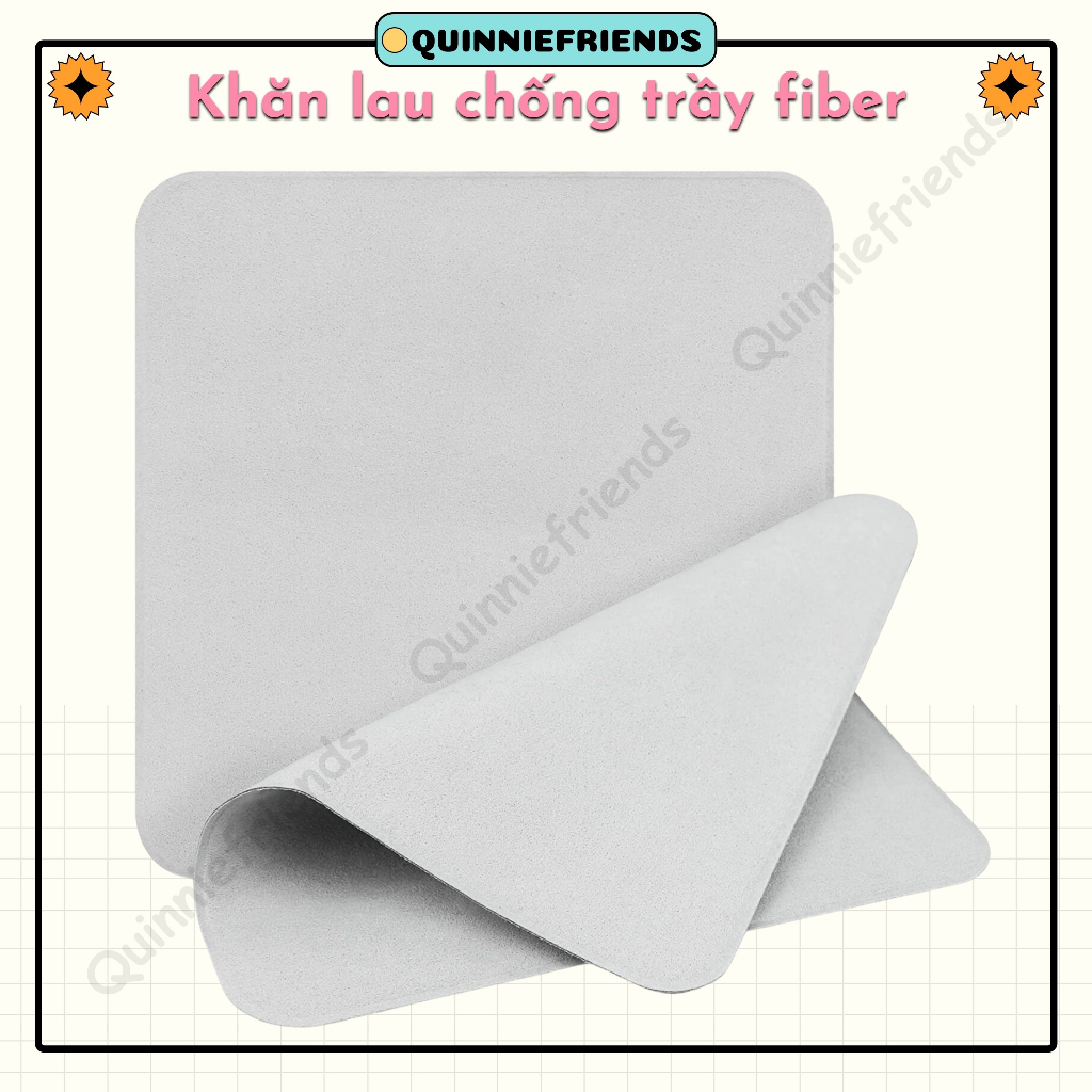 [Polishing Cloth] Khăn lau Microfiber dành cho màn hình điện thoại, máy tính bảng, laptop, iPad, Mac
