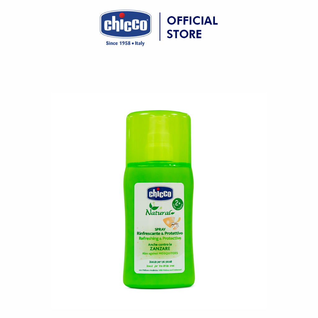 (THÁNG 12 - MUA 3 SP TẶNG LĂN ĐA NĂNG XUA MUỖI) (Bán chạy nhất) Xịt đa năng xua muỗi Chicco 100ml