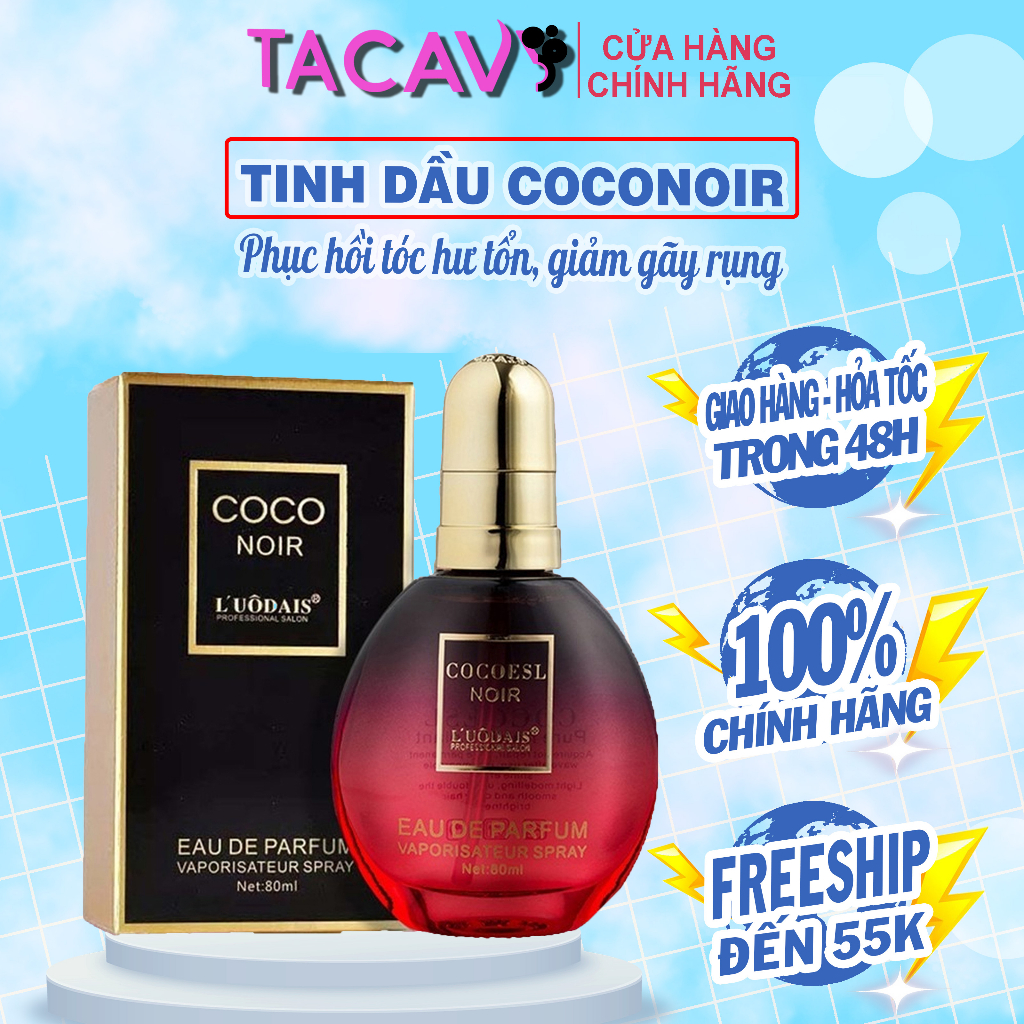 Tinh dầu dưỡng tóc Cocoesl Đỏ 80ML Phục Hồi Hư Tổn chính hãng