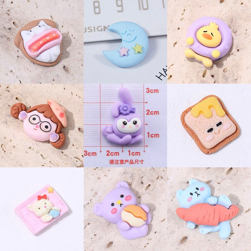 Charm 3D nổi mẫu THBP 2 ( 2-2.5cm )
