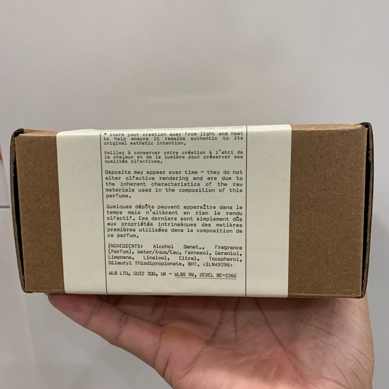 Nước hoa Le Labo santal 33 edp 100ml fullbox