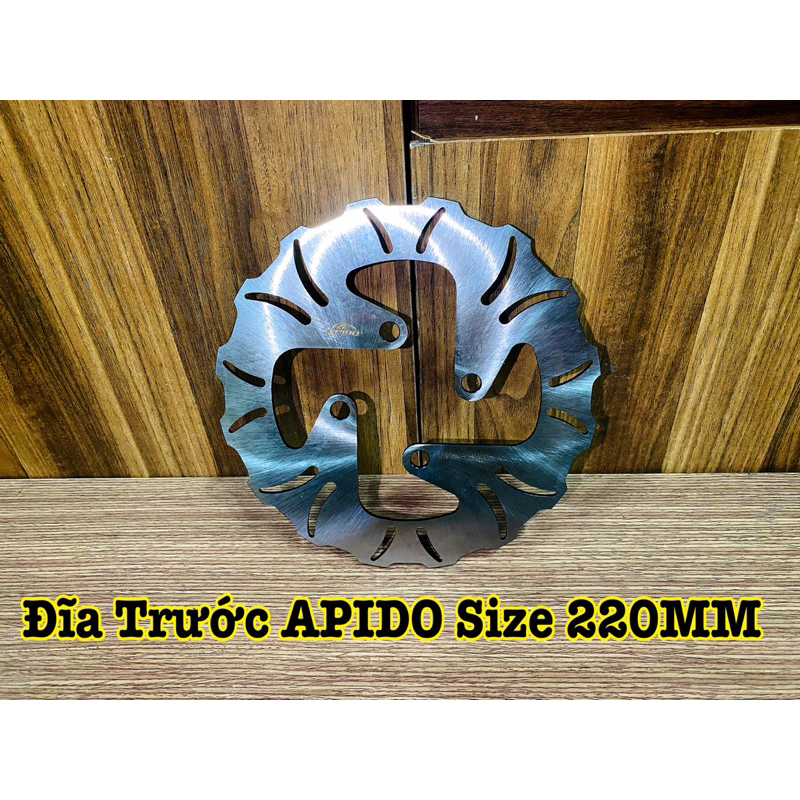 Đĩa Thắng APIDO Size 220MM Dành Cho Sirus / Ex2010 / Ex135 / Wave125 / FuLEd >>>>