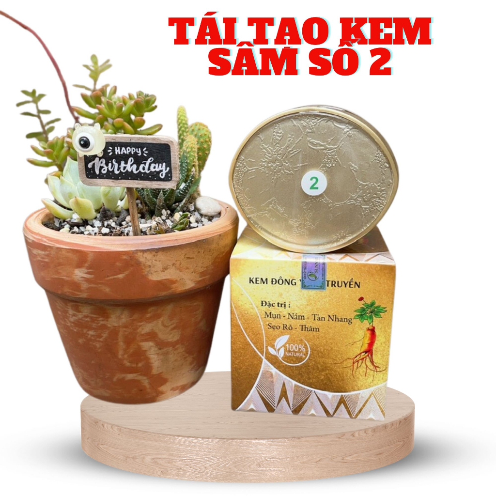 Kem tái tạo mẫu Oval số 2, chất kem thơm sâm, bong dịu nhẹ cho da nhạy cảm, da mỏng yếu