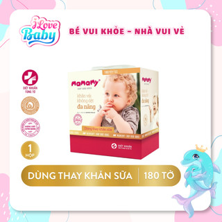 Khăn Khô Đa Năng Mamamy 180 tờ