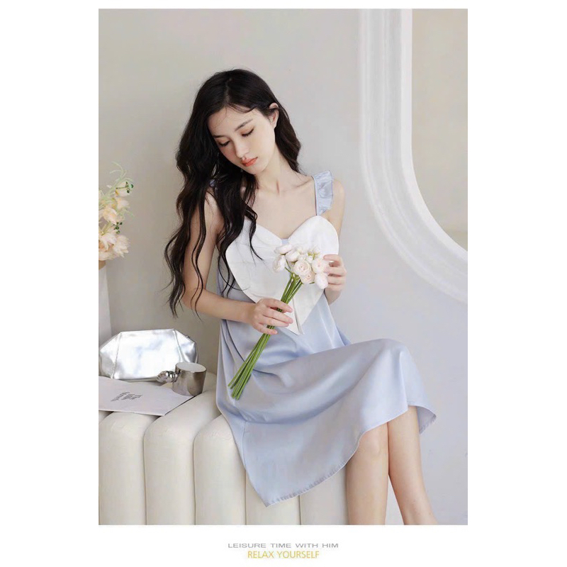 Váy Lụa Dài D23.30