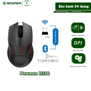 ˂PATECH˃ Chuột máy tính không dây Gaming NEWMEN D500 - Hàng chính hãng