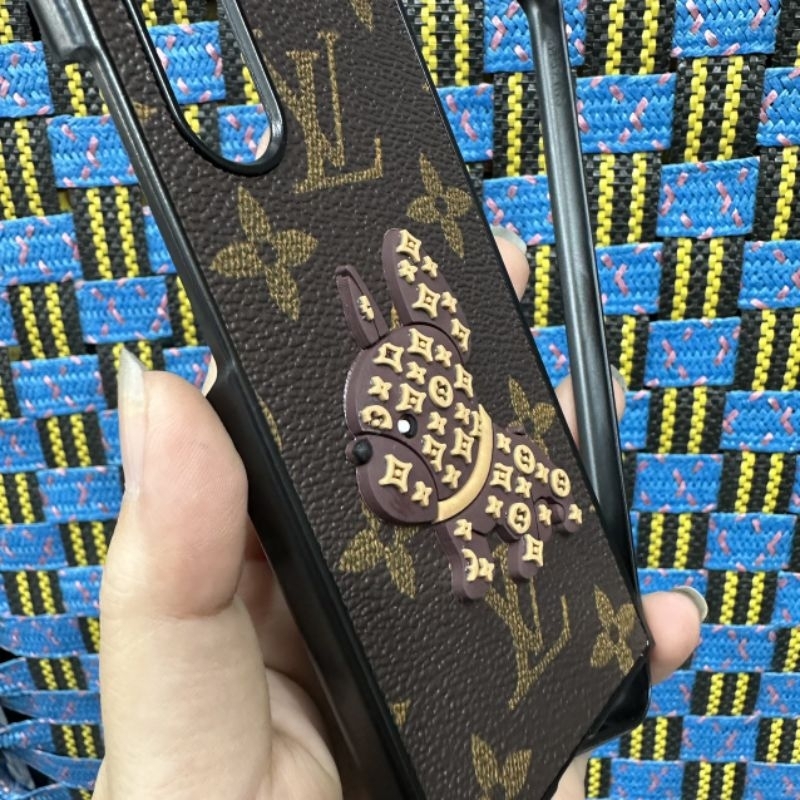 Case ốp lưng Samsung Z fold 3 / Zfold 4 hình chó nâu siêu dễ thương