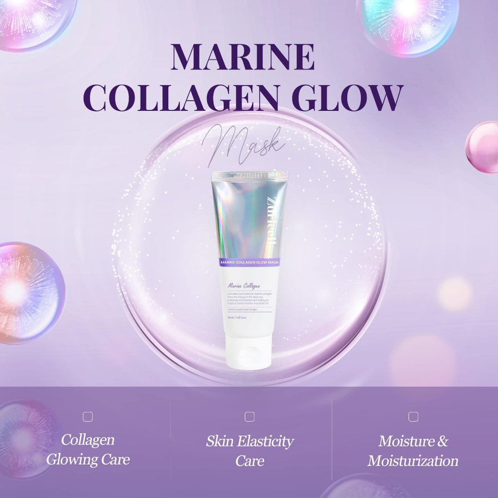 Combo Peel Collagen Căng Bóng Thế Hệ Mới Zuricell + Ampoule Zuricell