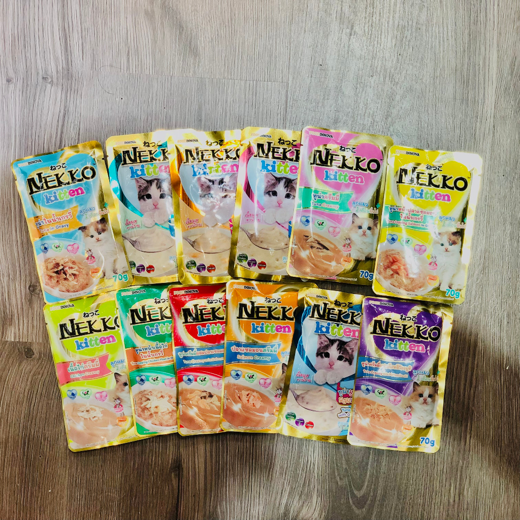 Pate Nekko Kitten cho mèo con gói 70g