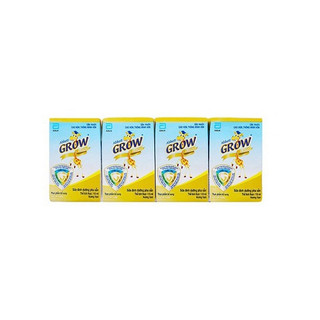 Lốc 4 hộp sữa abbott grow gold hương vani 110ml/hộp