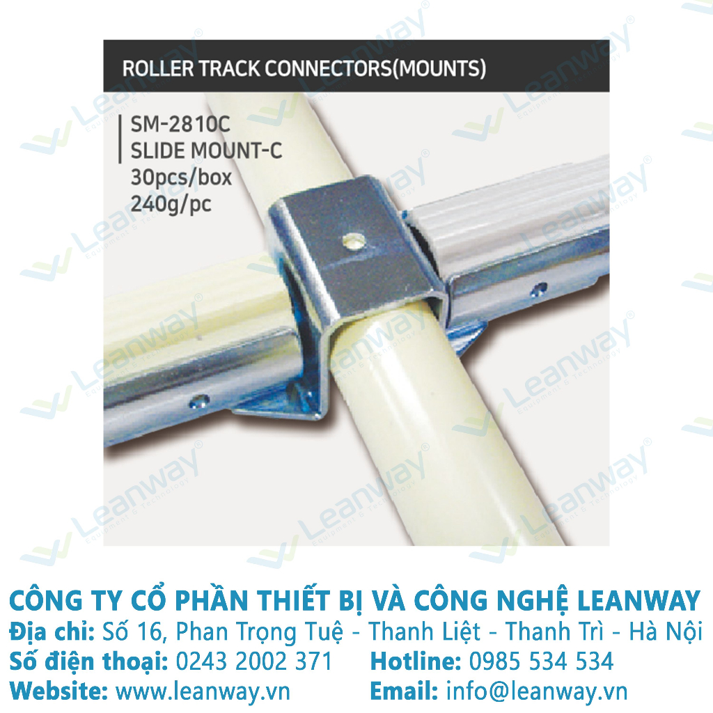 Đầu đỡ ống slide mount