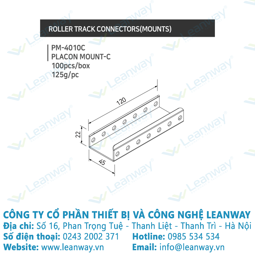 Đầu đỡ PLACON 40