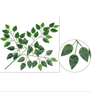 Combo 10 cành lá si xanh - cây giả