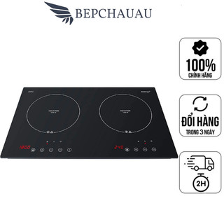 Bếp từ đôi steba ik300, bếp từ âm, 2 vùng nấu, nhập đức, bh 12 tháng, bepchauau