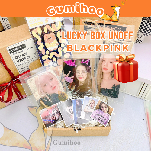 Gumihoo Lucky Box Card Unoff Blackpink