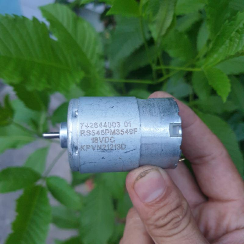 Motor RS545 máy Ryobi, thay máy hoặc chế quạt tích điện