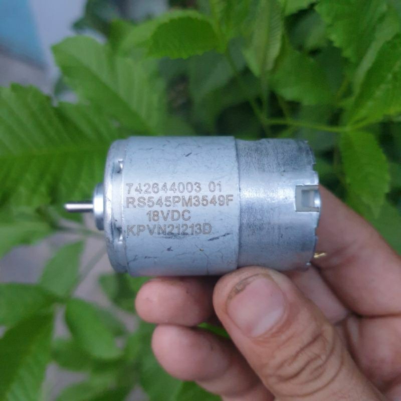 Motor RS545 máy Ryobi, thay máy hoặc chế quạt tích điện