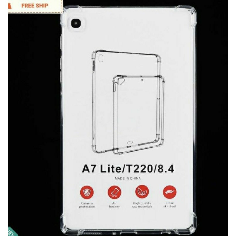 Samsung Galaxy Tab A7 lite T220 T225 /_Tab A7 2020 T500/T505 ốp lưng TPU Silicon bảo vệ máy