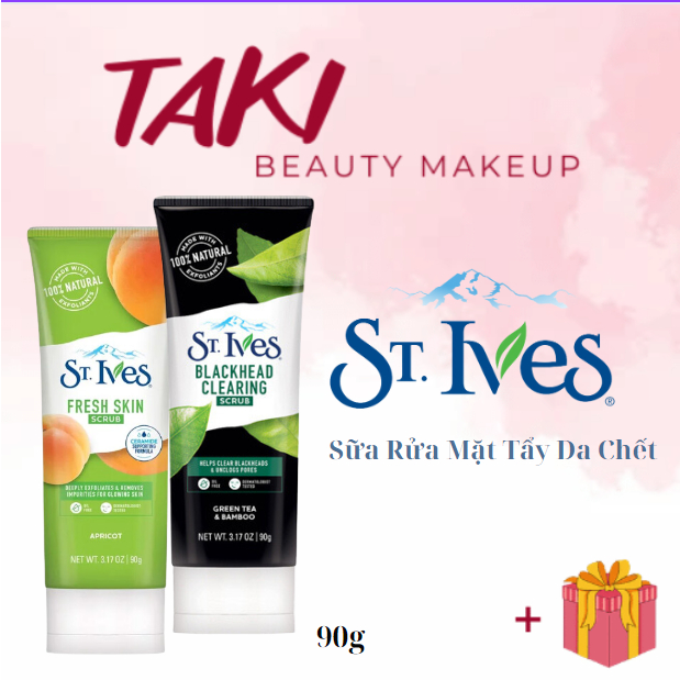 Sữa Rửa Mặt Tẩy Tế Bào Chết ST.Ives 90g