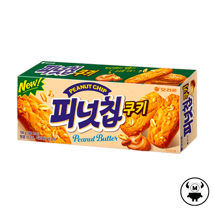 Bánh cookies bơ đậu phộng Orion Hàn Quốc 104g