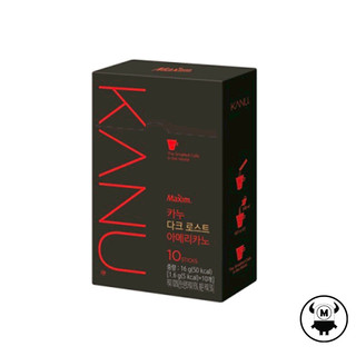 Cà phê Dark Americano hòa tan Maxim Canoe Dark Lost Americano Hàn Quốc 16g
