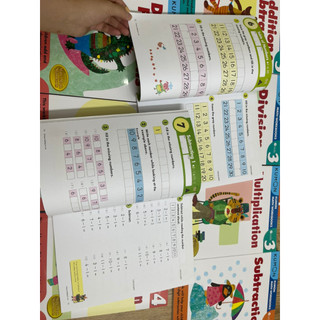 Sách - Kumon math work book-grade 1-4 có đáp án cuối sách
