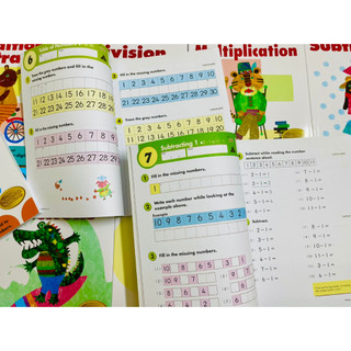 Sách - Kumon math work book-grade 1-4 có đáp án cuối sách