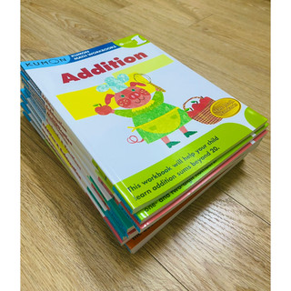 Sách - Kumon math work book-grade 1-4 có đáp án cuối sách