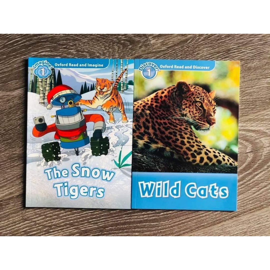 Sách -  Oxford read and discover/Imagine