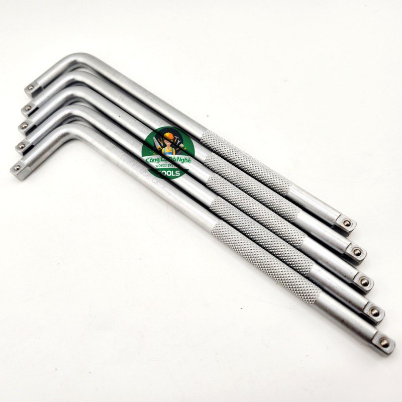 Cần siết cong L đầu 1/4 dài 180mm
