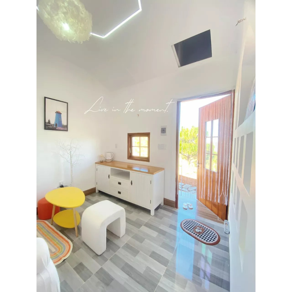 Ghế lông cừu decor ghế trang điểm Chansey phong cách Bắc Âu phòng khách, phòng ngủ- GC21