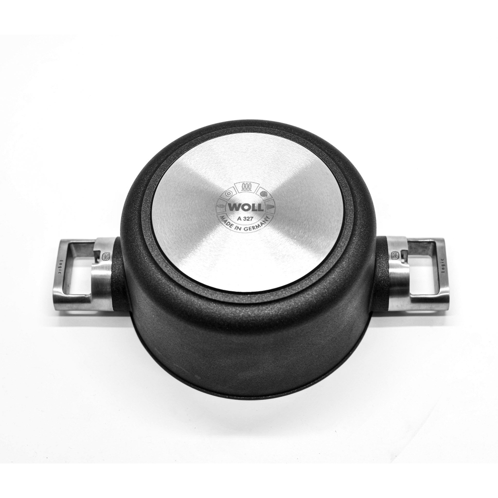 Nồi gang Woll Diamond XR Logic Pots có nắp dùng cho mọi loại bếp - Made in Germany