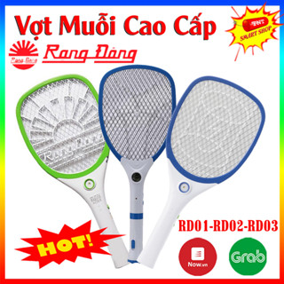Vợt Muỗi Rạng Đông - Vợt Bắt Muỗi Kết Hợp Đèn Pin Tháo Rời. Hàng Việt Nam chất lượng, pin siêu bền