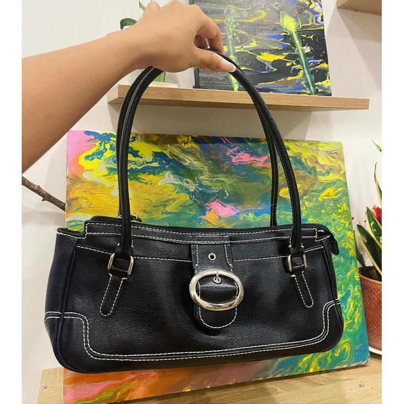 Túi da vintage Nhật siêu mới 🐋