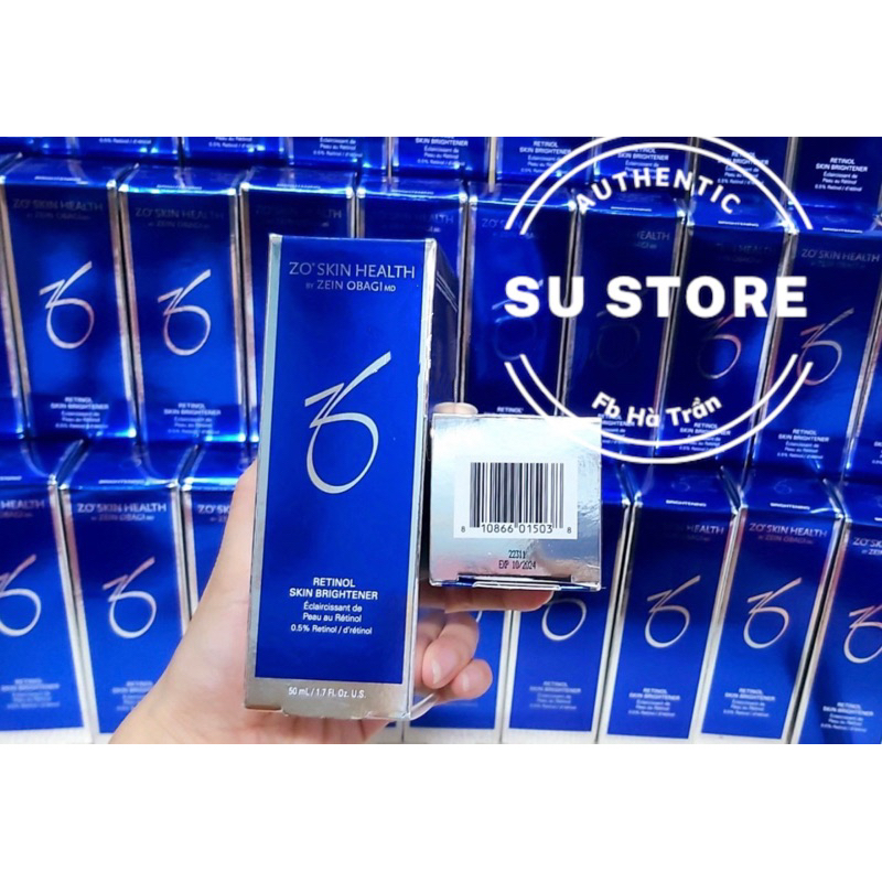 Kem dưỡng sáng da  Z0 retinoil 0.5%, 1% 50ml