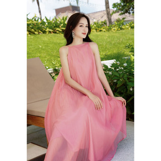 OLV - Đầm Brielle Drawstring Back Maxi