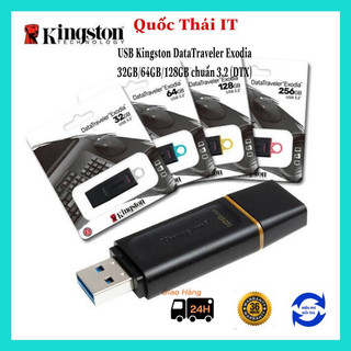 Usb kingston datatraveler 32gb / 64gb / 128gb usb 3.0 exodia