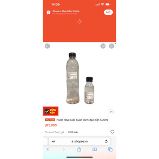 Nước Hoa Bưởi Xuân Đỉnh đặc biệt 100ml