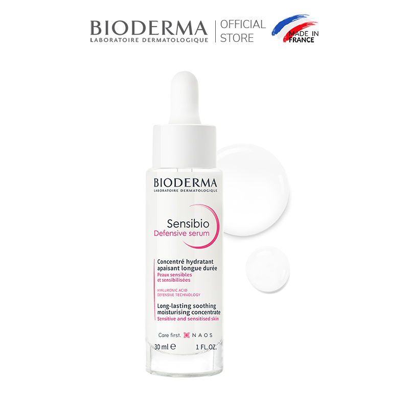 Tinh chất dưỡng ẩm và làm dịu dành cho da nhạy cảm Bioderma Sensibio Defensive Serum 30ml