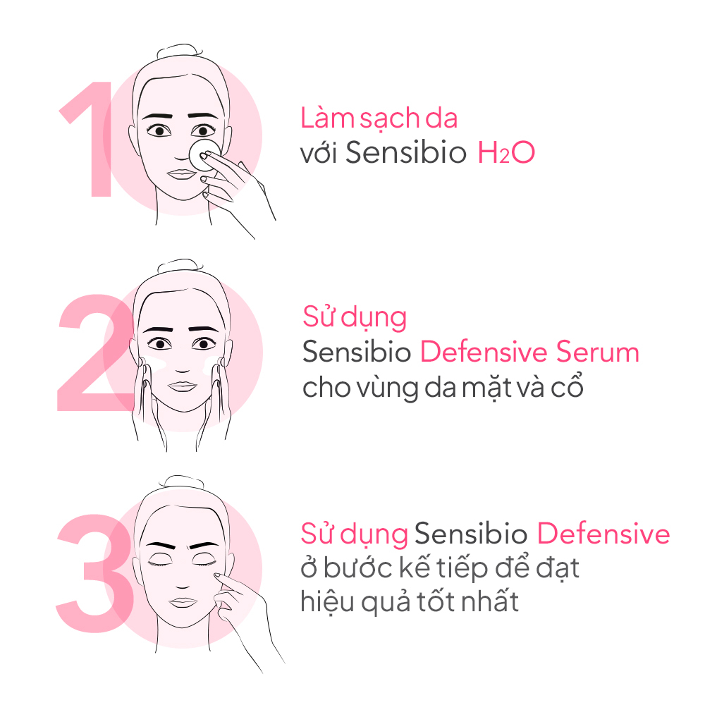 Tinh chất dưỡng ẩm và làm dịu dành cho da nhạy cảm Bioderma Sensibio Defensive Serum 30ml