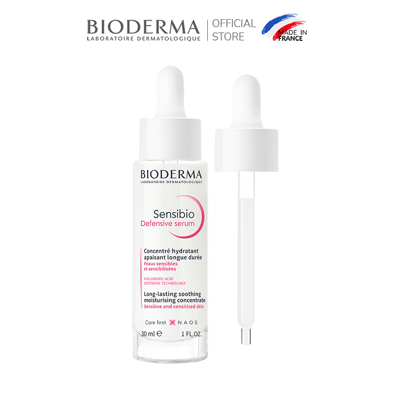 Tinh chất dưỡng ẩm và làm dịu dành cho da nhạy cảm Bioderma Sensibio Defensive Serum 30ml