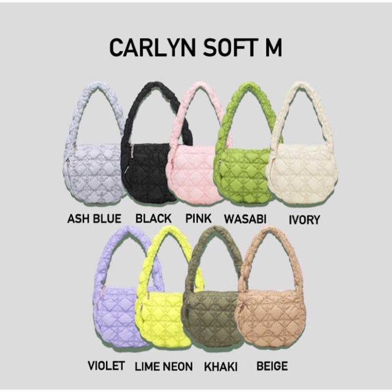 Túi đeo vai Carlyn Soft M chính hãng Hàn Quốc
