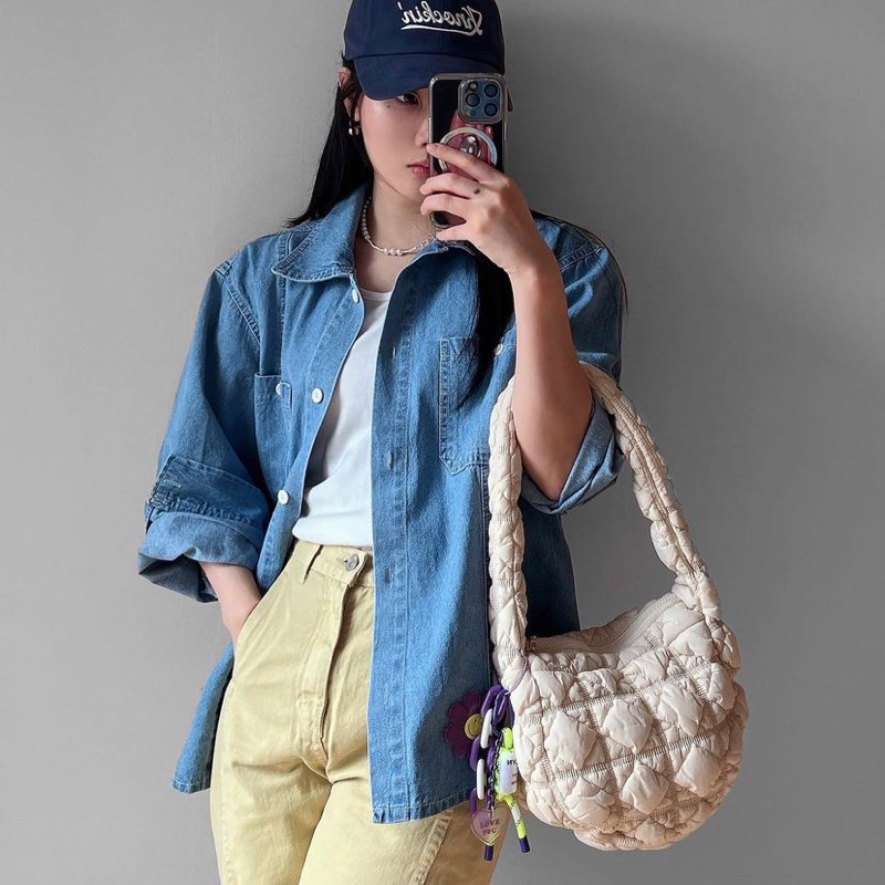 Túi đeo vai Carlyn Soft M chính hãng Hàn Quốc