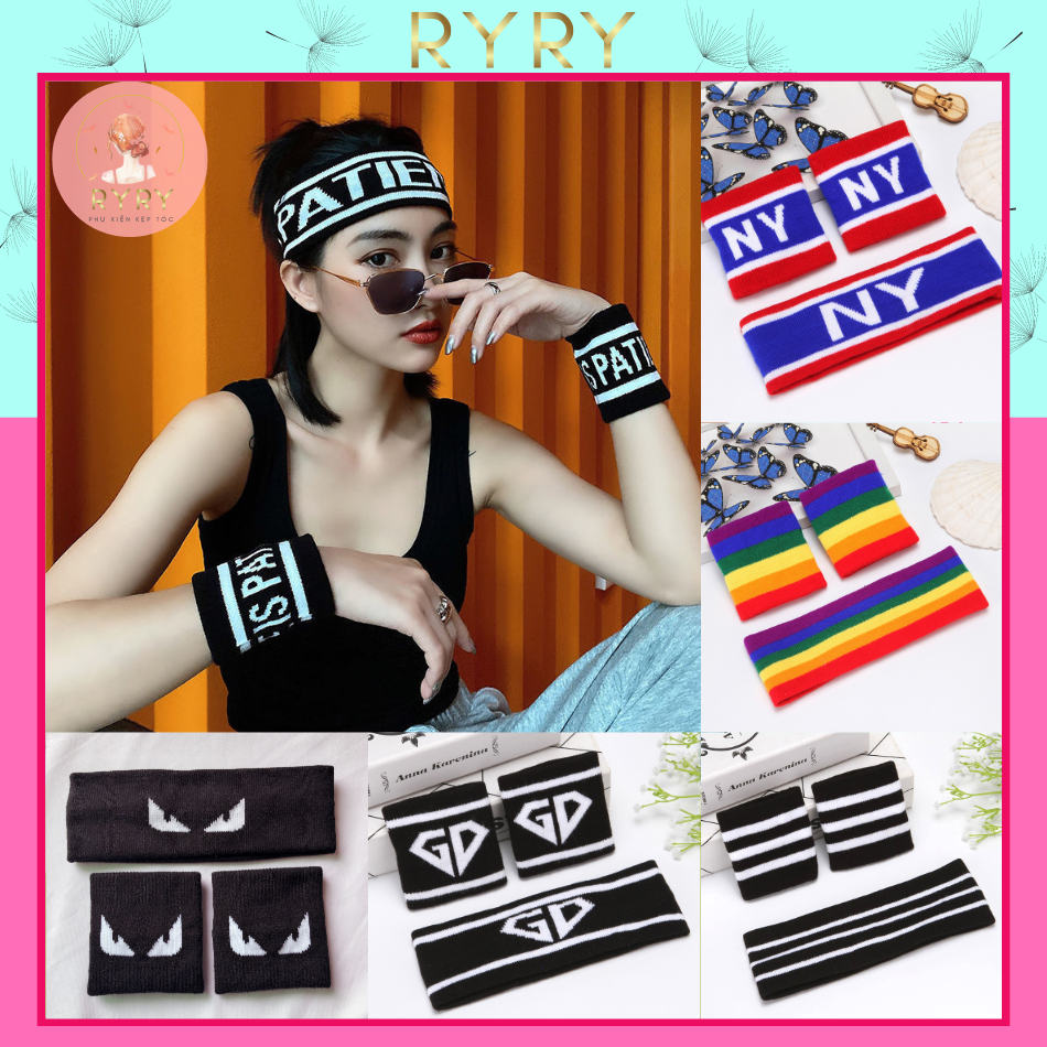 Băng Đô Đeo Cổ Tay / Băng Đô Thời Trang Thể Thao Bóng Rổ Đường Phố Nhảy Múa Hợp Xu Hướng Cho Bé
