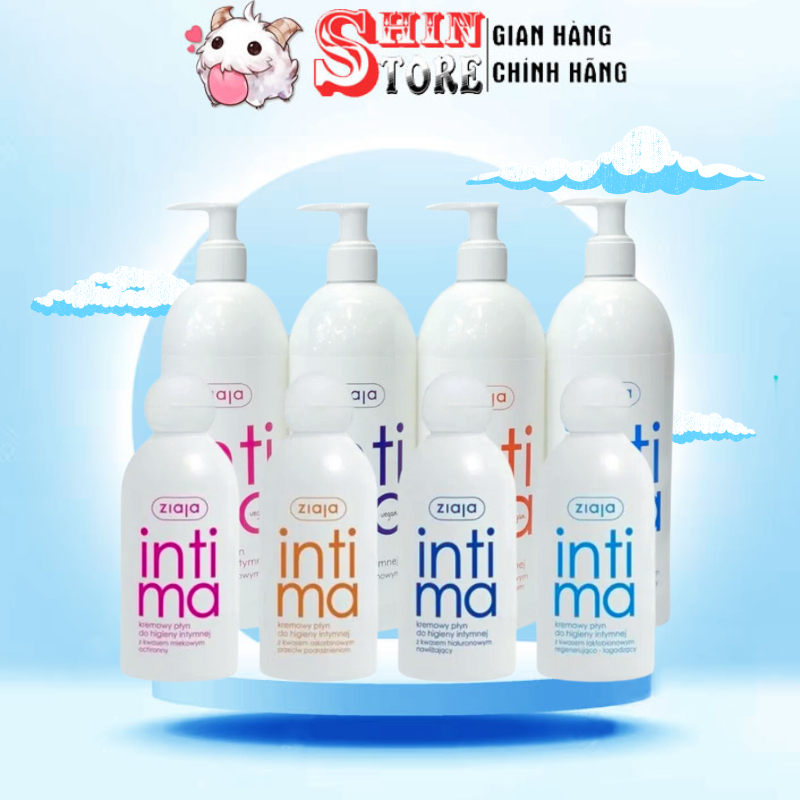 Dung Dịch Vệ Sinh Phụ Nữ Intima Ziaja 500Ml Chính Hãng - Ddvs Intima Chăm Sóc Bảo Vệ Cô Bé Luôn Sạch Và Thơm