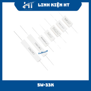 Điện trở nằm 5w 33k chất lượng tốt - linh kiện ht