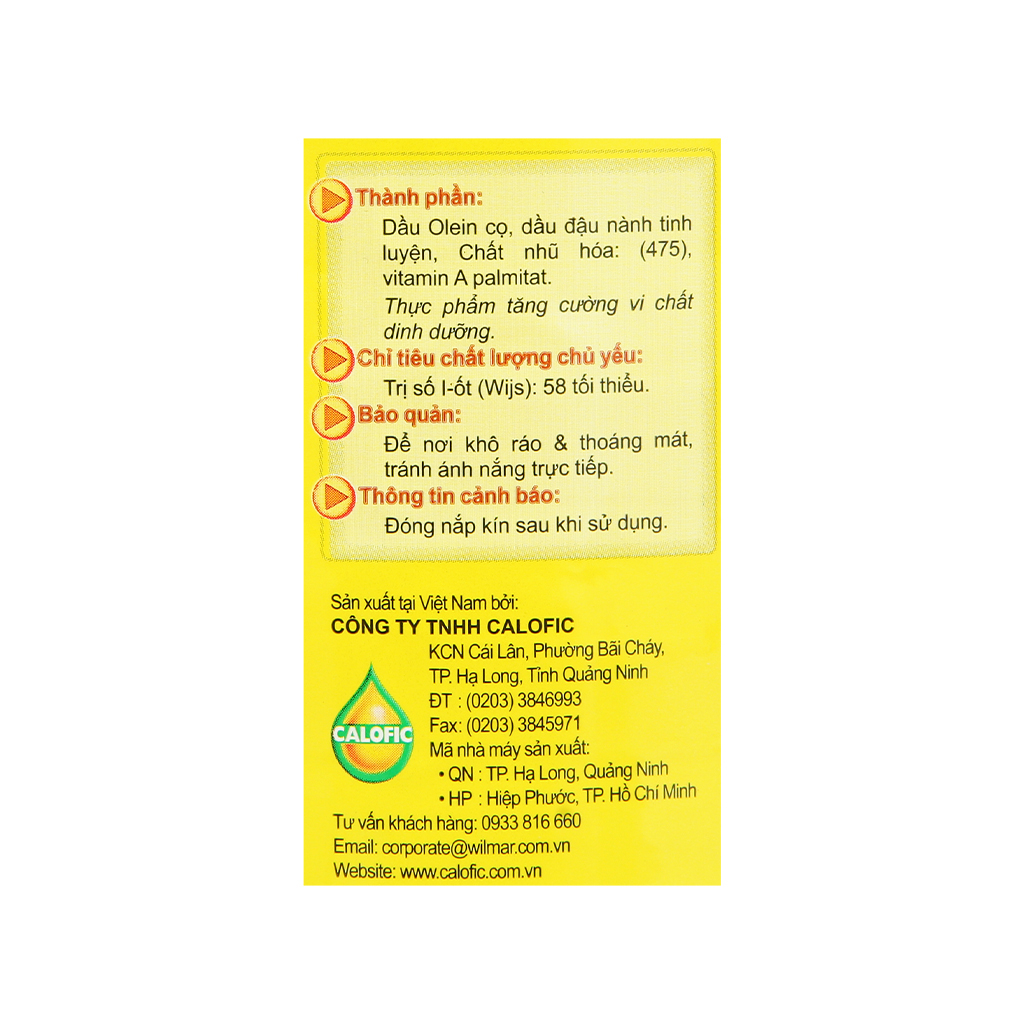 Dầu Thực Vật Tinh Luyện Orchid Can 5 Lít Có Lợi Cho Sức Khỏe Bổ Sung Vitamin A Không Cholesterol